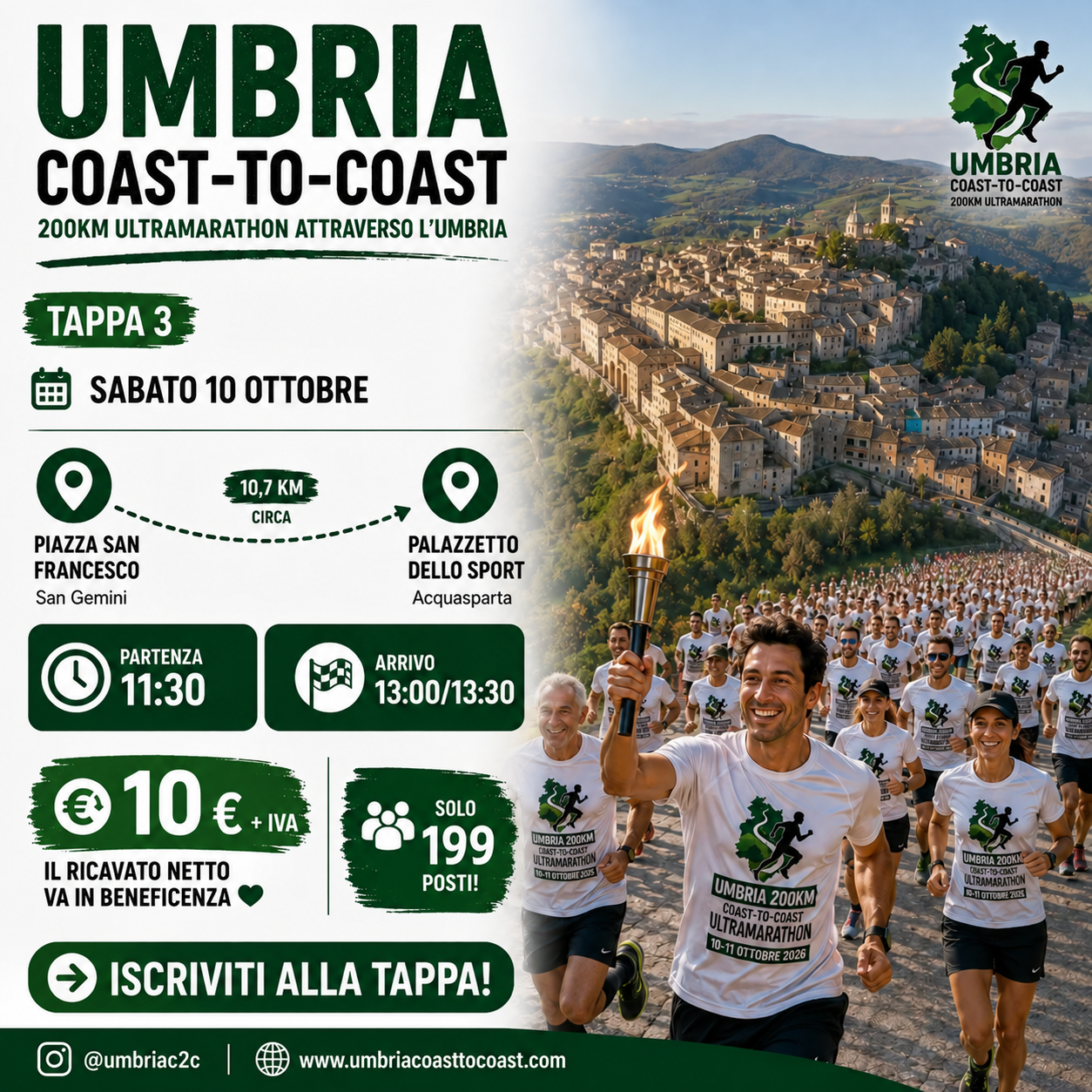 Grafica della Tappa 3