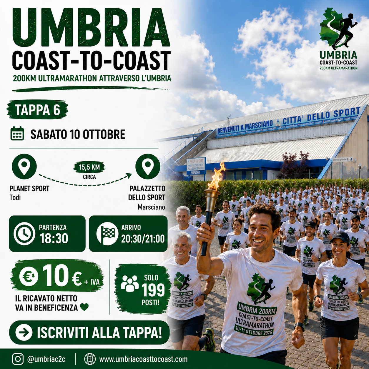 Grafica della Tappa 6