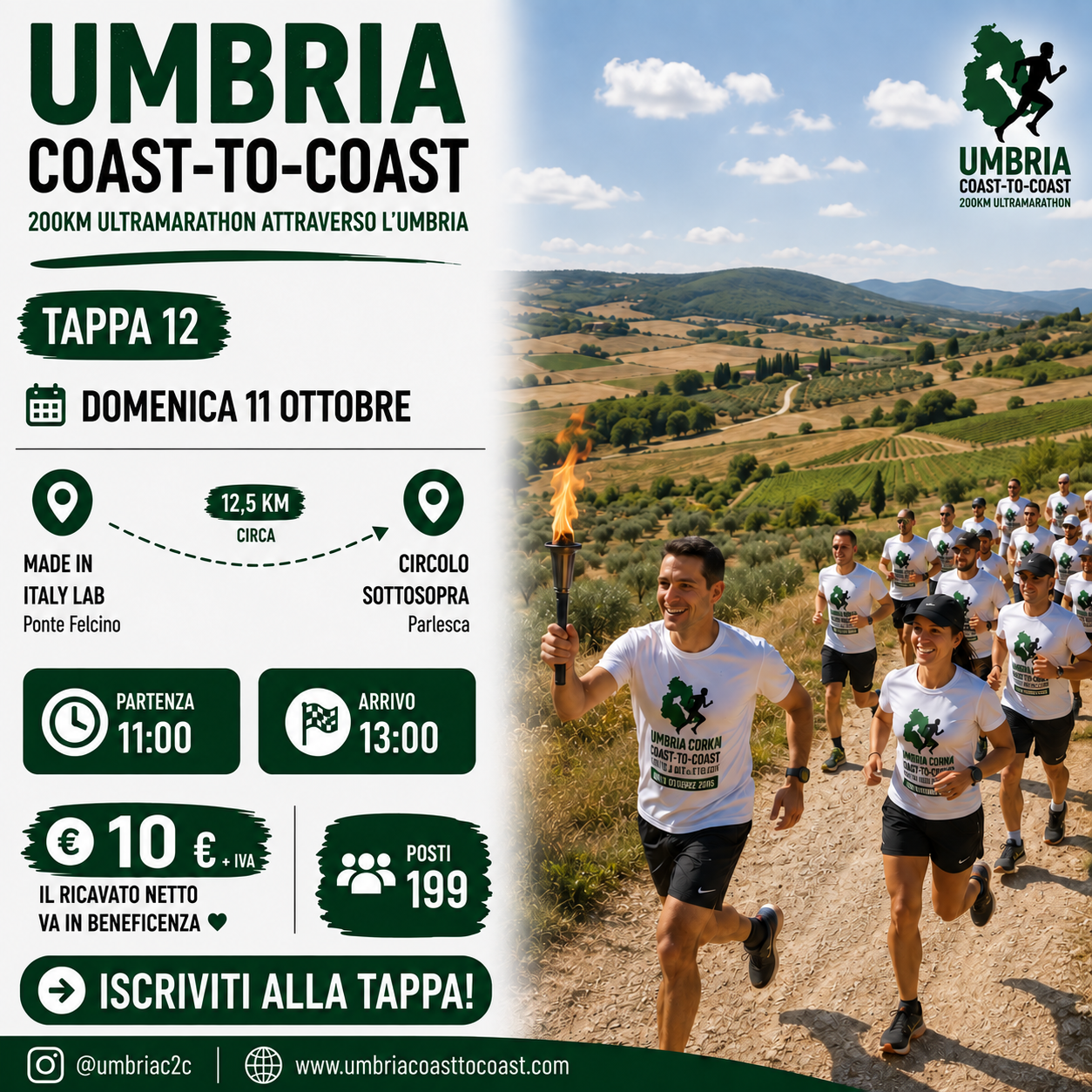 Grafica della Tappa 12